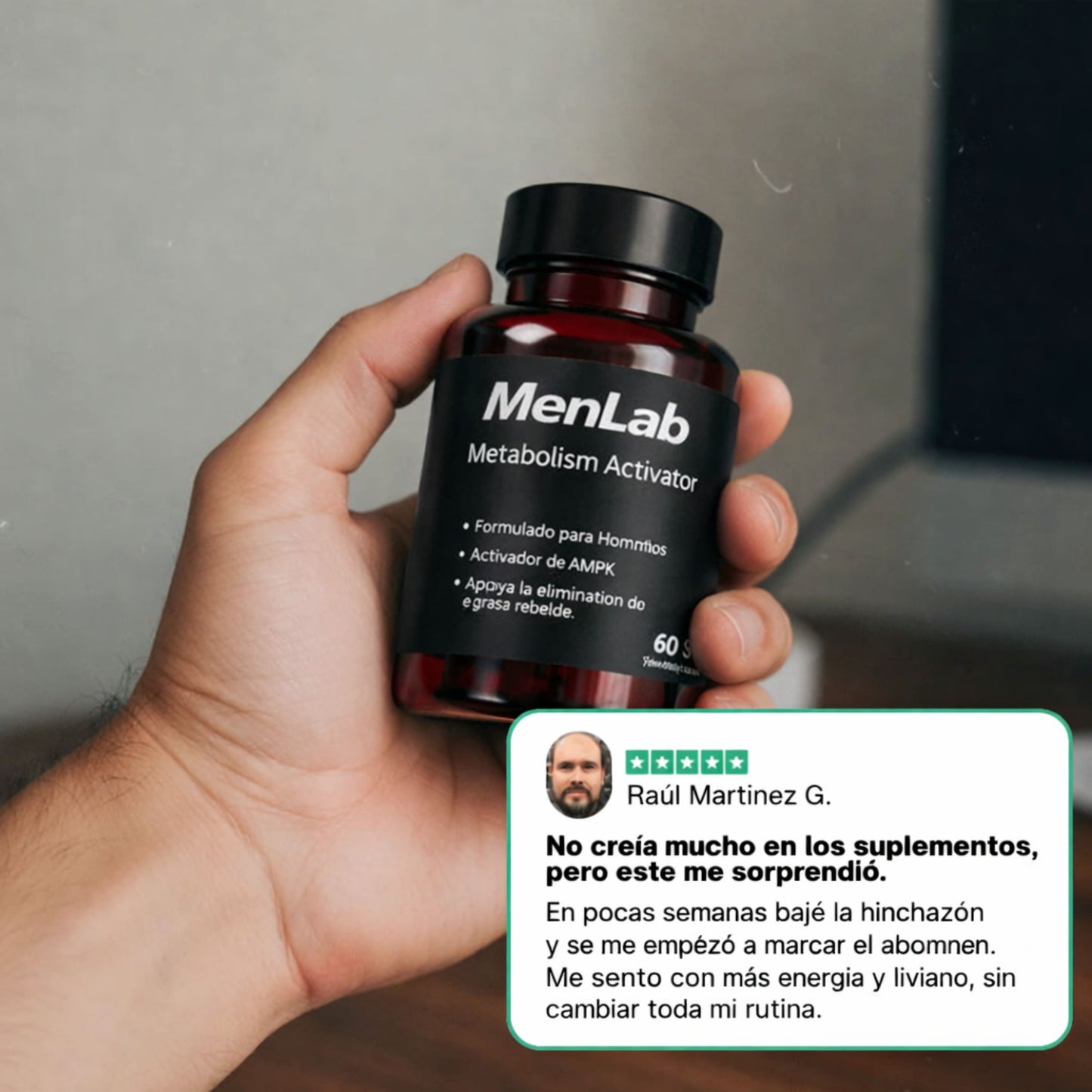 MenLab® - Recuperá un aspecto firme y masculino.