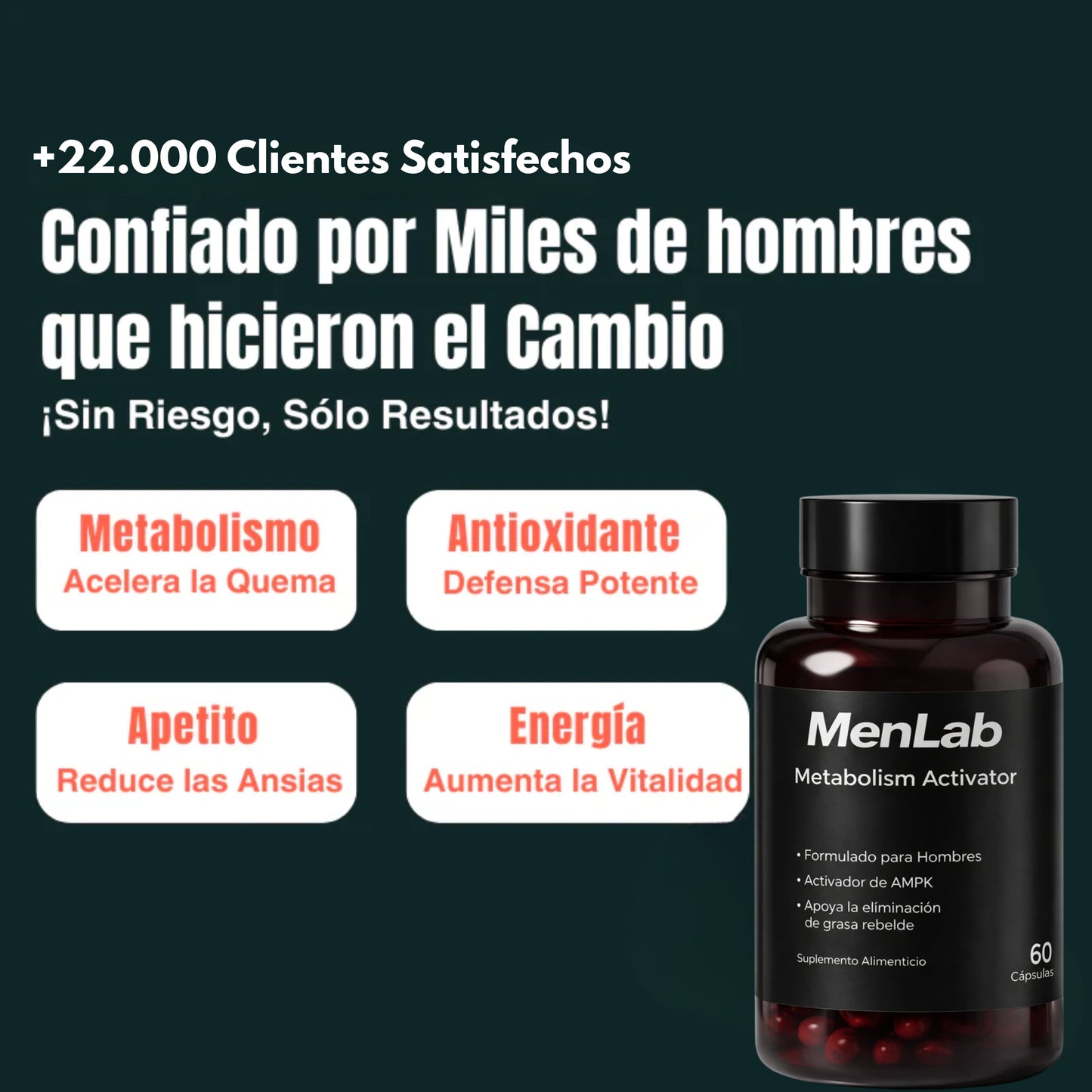MenLab® - Recuperá un aspecto firme y masculino.