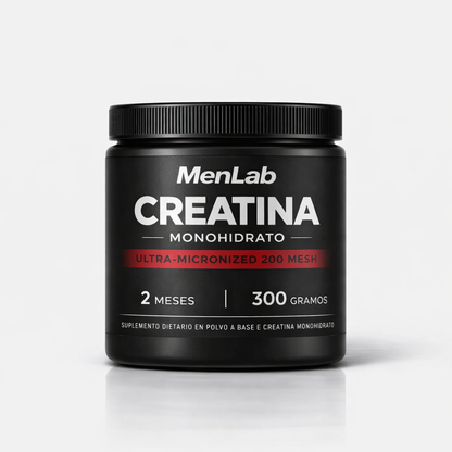 Creatina Menlab® - Recuperá la fuerza y el rendimiento.